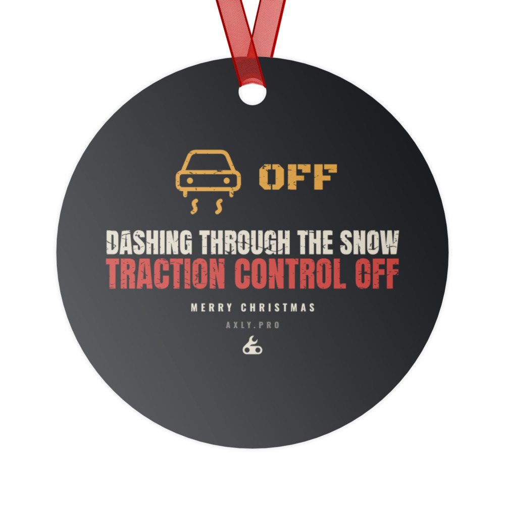 Traction Control Off Ornament